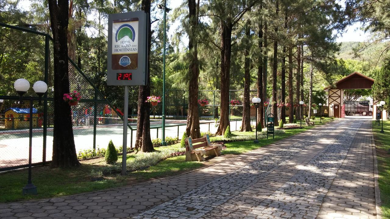 Hotel Recanto das Hortênsias Passa Quatro Exterior foto